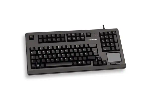 G80-11900 TOUCHBOARD Clavier mécanique filaire, touchpad, noir, USB, AZERTY - FR - CHERRY - visuel 4
