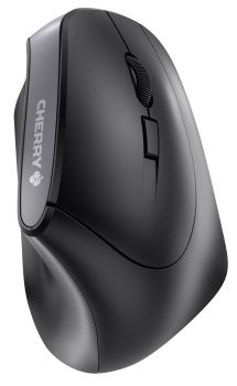Achat CHERRY MW 4500 Souris ergonomique sans fil, pour droitiers, inclinée à 45°, noir, USB au meilleur prix
