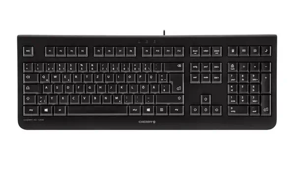 CHERRY KC 1000 clavier Universel USB QWERTY Italien Noir - Clavier - visuel 1