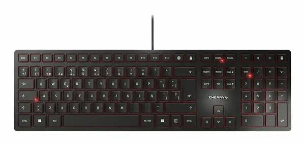 CHERRY KC 6000 Slim Corded Keyboard (ES - Clavier - visuel 1