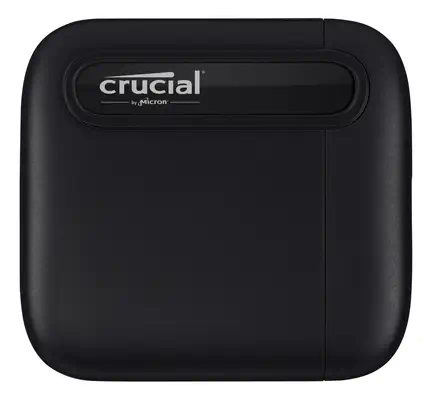 Crucial X6 1 To USB Type-C 3.2 Gen 2 (3.1 Gen 2) Noir - Disque dur SSD - visuel 1
