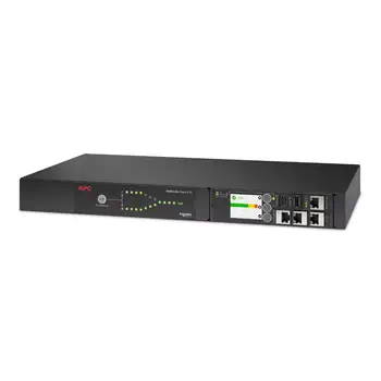 Offre APC Rack ATS, 230V, 10A, entrée C14, 12 sorties C13