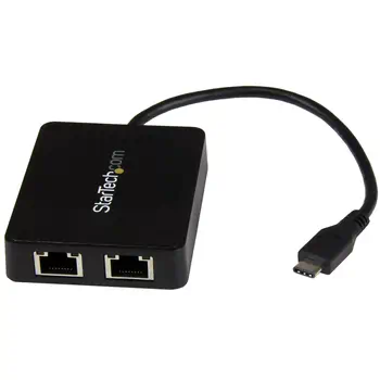 Achat StarTech.com Adaptateur réseau USB-C vers 2 ports Gigabit - 0065030862813