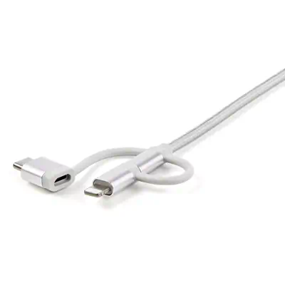 StarTech Câble multi chargeur USB de 1 m - Lightning USB-C - Câble USB - visuel 7