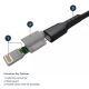 Achat StarTech.com Câble USB-A vers Lightning Noir Robuste 1m sur hello RSE - visuel 3