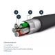 Achat StarTech.com Câble USB-A vers Lightning Noir Robuste 1m sur hello RSE - visuel 5