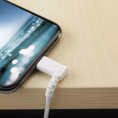 StarTech Câble USB-A vers Lightning Blanc Robuste 1m - visuel 3