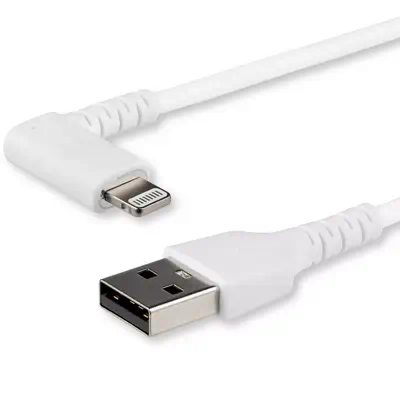 StarTech Câble USB-A vers Lightning Blanc Robuste 1m - visuel 1