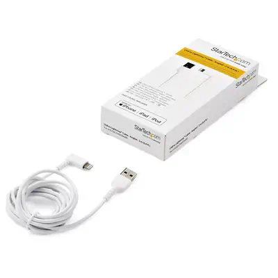 Vente StarTech.com Câble USB-A vers Lightning Blanc Robuste 2m StarTech.com au meilleur prix - visuel 6