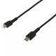 Achat StarTech.com Câble USB-C vers Lightning Noir Robuste 2m sur hello RSE - visuel 1