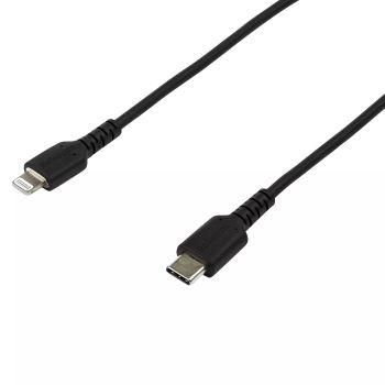 Achat StarTech.com Câble USB-C vers Lightning Noir Robuste 2m au meilleur prix