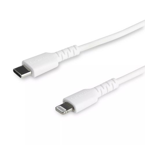 Vente StarTech.com Câble USB-C vers Lightning Blanc Robuste 2m au meilleur prix