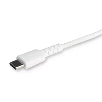 Vente StarTech.com Câble USB-C vers Lightning Blanc Robuste 1m StarTech.com au meilleur prix - visuel 2