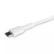 Vente StarTech.com Câble USB-C vers Lightning Blanc Robuste 1m StarTech.com au meilleur prix - visuel 2