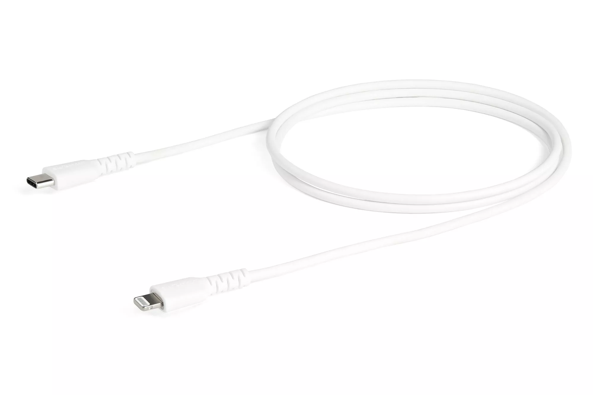 Vente StarTech.com Câble USB-C vers Lightning Blanc Robuste 1m StarTech.com au meilleur prix - visuel 4