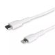 Achat StarTech.com Câble USB-C vers Lightning Blanc Robuste 1m sur hello RSE - visuel 1