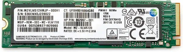 Vente HP SSD 512Go PCIe NVME TLC HP au meilleur prix - visuel 6