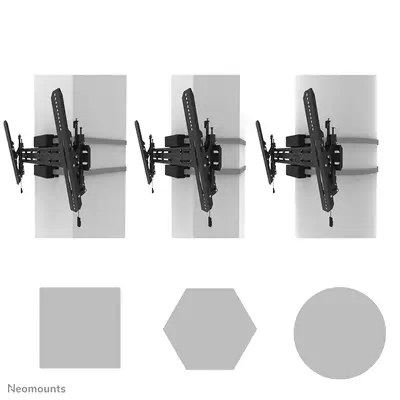 Neomounts WL35S-910BL16 Support de pilier pour écran 40-75" - inclinable - verrouillable - diam. 25- - Support Fixe & Mobile - visuel 10