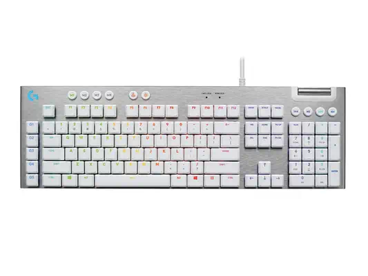 Logitech G 920-011356 clavier Gaming USB AZERTY Français Blanc - Clavier - visuel 3