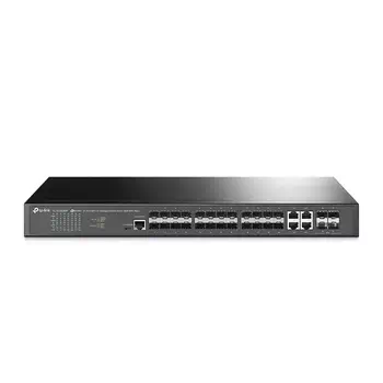 Vente Switchs et Hubs TP-LINK Omada 24-Port SFP L2+ Managed Switch with 4 sur hello RSE