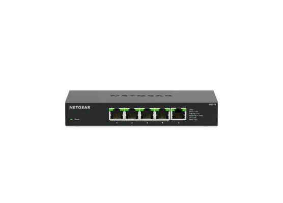 NETGEAR MS305-100EUS commutateur réseau Non-géré 2.5G Ethernet (100/1000/2500) Noir - Netgear - Switchs et Hubs - visuel 4