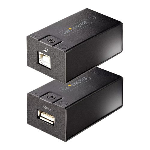 Revendeur officiel Switchs et Hubs StarTech.com Prolongateur USB 2.0 Jusqu'à 150m sur Câble Ethernet Cat5e/Cat6 - Extender/Extendeur USB 2.0 - Extension USB 2.0 via Ethernet sur Câble LAN avec RJ45