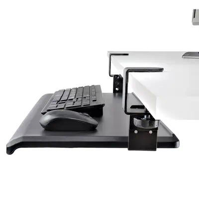 Support Clavier Coulissant Sous Bureau - Support Clavier Ergonomique à Pince en C - Tiroir Clavier C - StarTech - visuel 9