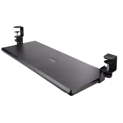 Support Clavier Coulissant Sous Bureau - Support Clavier Ergonomique à Pince en C - Tiroir Clavier C - StarTech - visuel 1
