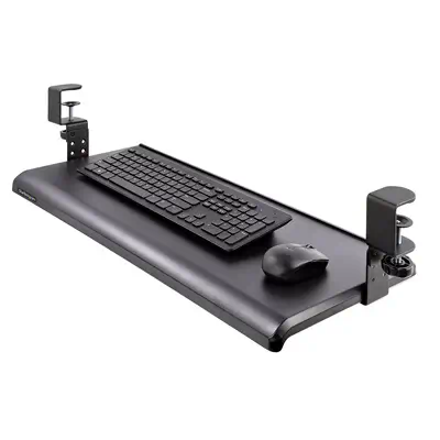 Support Clavier Coulissant Sous Bureau - Support Clavier Ergonomique à Pince en C - Tiroir Clavier C - StarTech - visuel 7