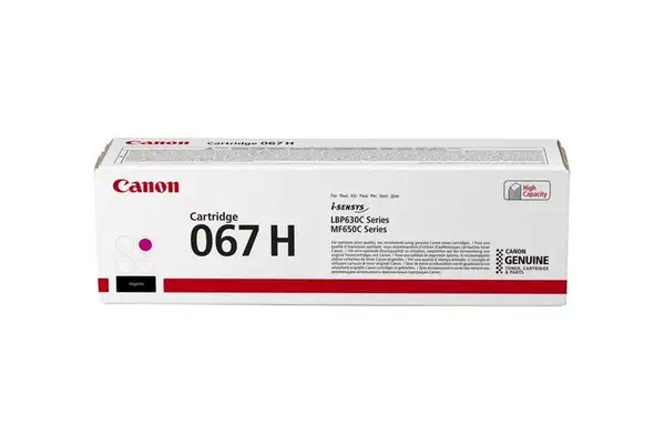 Canon 067H Cartouche de toner 1 pièce(s) Original Magenta - Toner - visuel 1