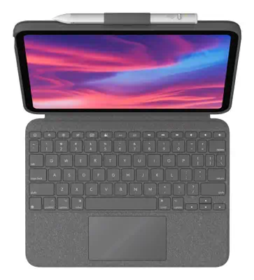 Logitech 920-011435 clavier pour tablette QWERTZ Allemand Smart Connector Gris - Clavier - visuel 2