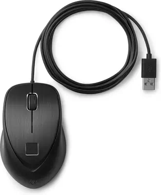 Souris HP USB avec lecture des empreintes digitales - visuel 1