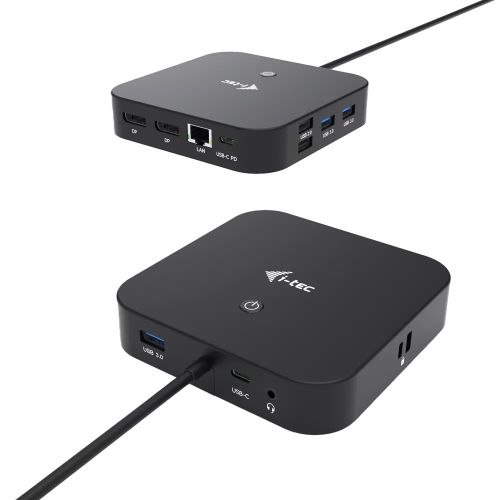 Achat Station d'accueil pour portable I-TEC USB-C Dual Display MST Docking Station 2xDP 1xGLAN 3xUSB 3.1