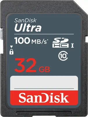 Ultra 32GB SDHC Mem Card 100MB/s - Sandisk - Carte Mémoire - visuel 1
