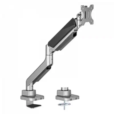 V7 DM1HDS support d'écran plat pour bureau 124,5 cm (49") Noir, Argent - Accessoire ENI, TBI et VPI - visuel 1