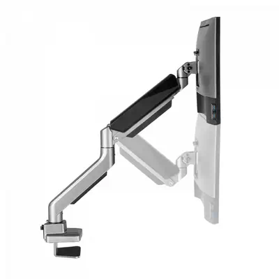 V7 DM1HDS support d'écran plat pour bureau 124,5 cm (49") Noir, Argent - Accessoire ENI, TBI et VPI - visuel 4