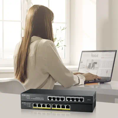 Zyxel GS1915-8 Géré L2 Gigabit Ethernet (10/100/1000) Noir - Switchs et Hubs - visuel 9