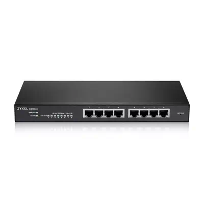 Zyxel GS1915-8 Géré L2 Gigabit Ethernet (10/100/1000) Noir - Switchs et Hubs - visuel 1