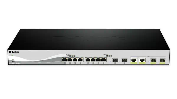 D-Link DXS-1210-12SC/E commutateur réseau Géré L2 10G Ethernet D-Link - visuel 1 - hello RSE - Fonctionnalités étendues de la couche 2