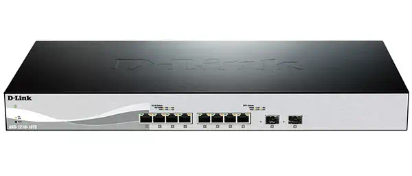 D-LINK Smart+ L2+ 8 Copper Multigigabit Ports 100M/1G/2 D-Link - visuel 1 - hello RSE - Fonctionnalité d'entreprise à des prix attractifs
