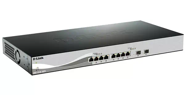 D-LINK Smart+ L2+ 8 Copper Multigigabit Ports 100M/1G/2 D-Link - visuel 1 - hello RSE - Hautes performances et faible latence