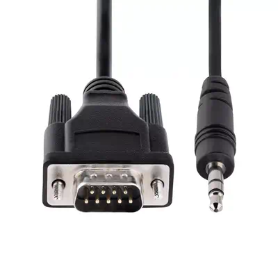 StarTech Câble Série DB9 vers 3.5mm de 1m - Câble RS232 - Câble USB - visuel 4