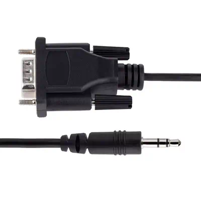 StarTech Câble Série DB9 vers 3.5mm de 1m - Câble RS232 - Câble USB - visuel 3