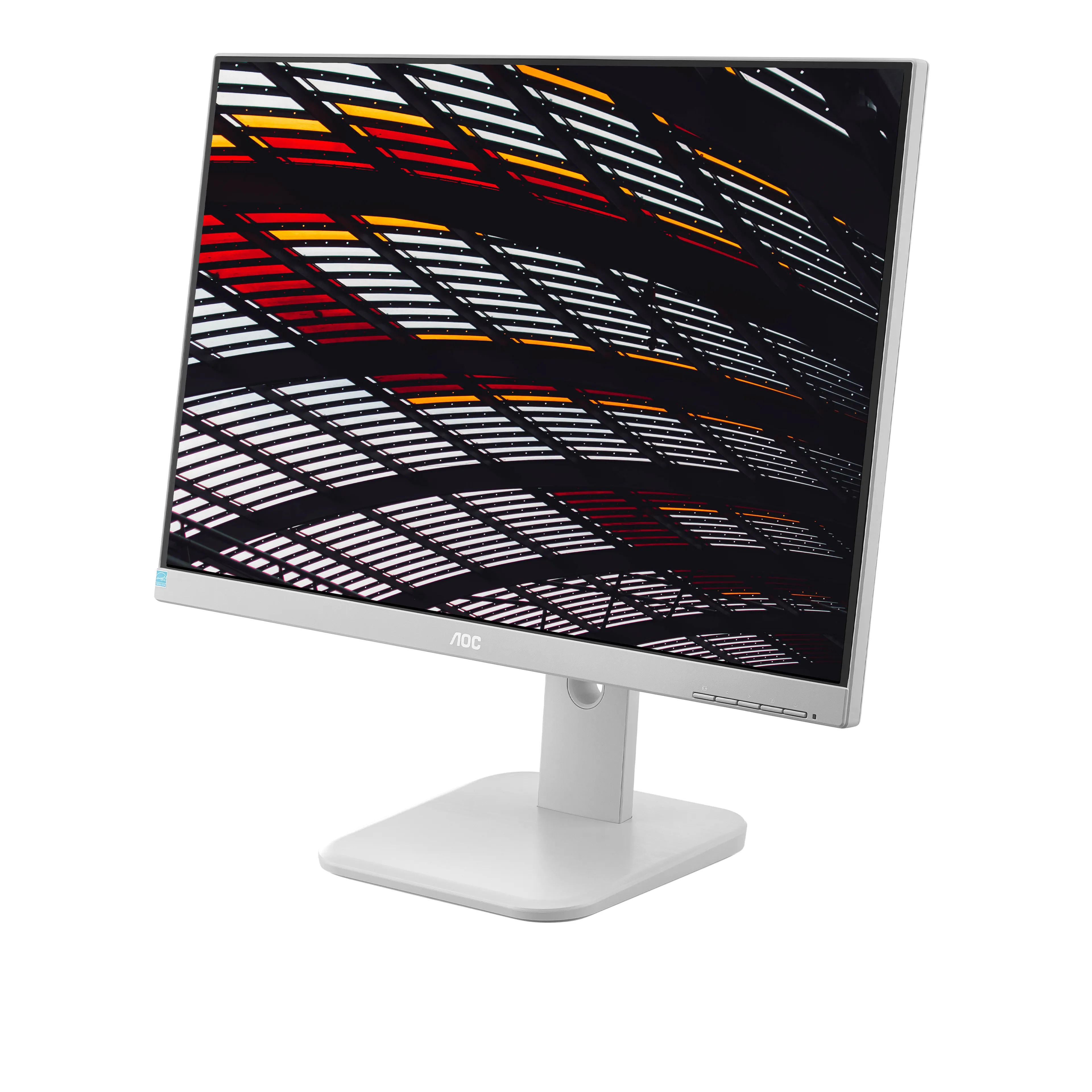 AOC P1 24P1/GR LED display 60,5 cm (23.8") AOC - visuel 1 - hello RSE - Socle réglable en hauteur