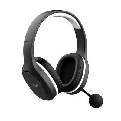 Trust GXT 391 Thian Casque Avec fil &sans fil Arceau Jouer USB Type-C Noir, Blanc - Casque Micro - visuel 1