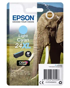 Achat EPSON 24XL cartouche dencre cyan clair haute capacité 9 au meilleur prix