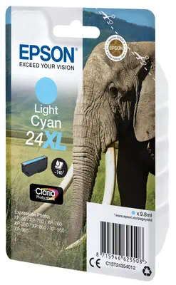 Vente EPSON 24XL cartouche dencre cyan clair haute capacité Epson au meilleur prix - visuel 2