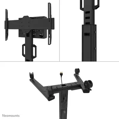 Neomounts FL50S-825BL1 Support au sol mobile pour écran 37-75" - TÜV - Support Fixe & Mobile - visuel 8