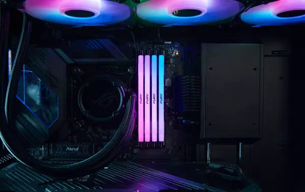 16Go 6800MT/s DDR5 CL36 DIMM FURY Renegade RGB XMP - Kingston - Mémoire - visuel 10
