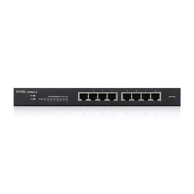Zyxel GS1900-8 Géré L2 Gigabit Ethernet (10/100/1000) Noir - Switchs et Hubs - visuel 3